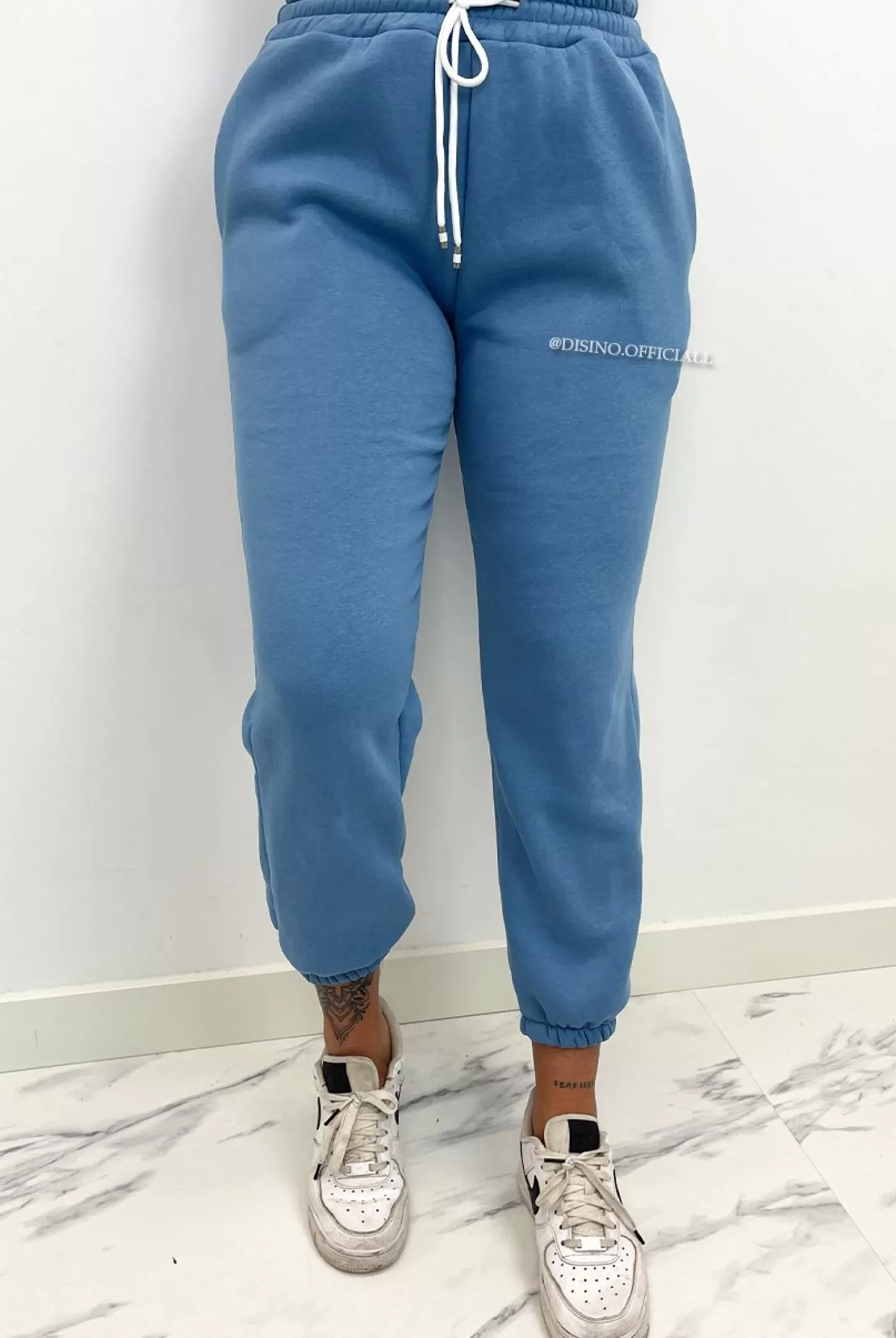 DISINO Blue - 'Carlyn' - Premium Quality Jogger | Vrouw Trousers & Pants