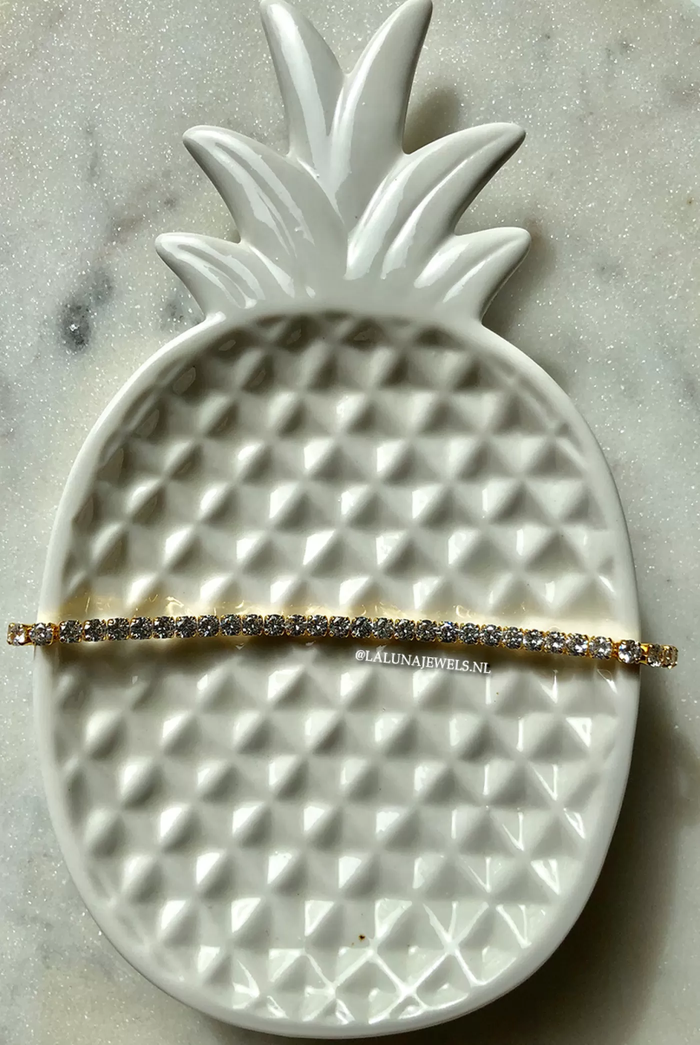 DISINO Gold - All Diamonds Bracelet | Vrouw Bags