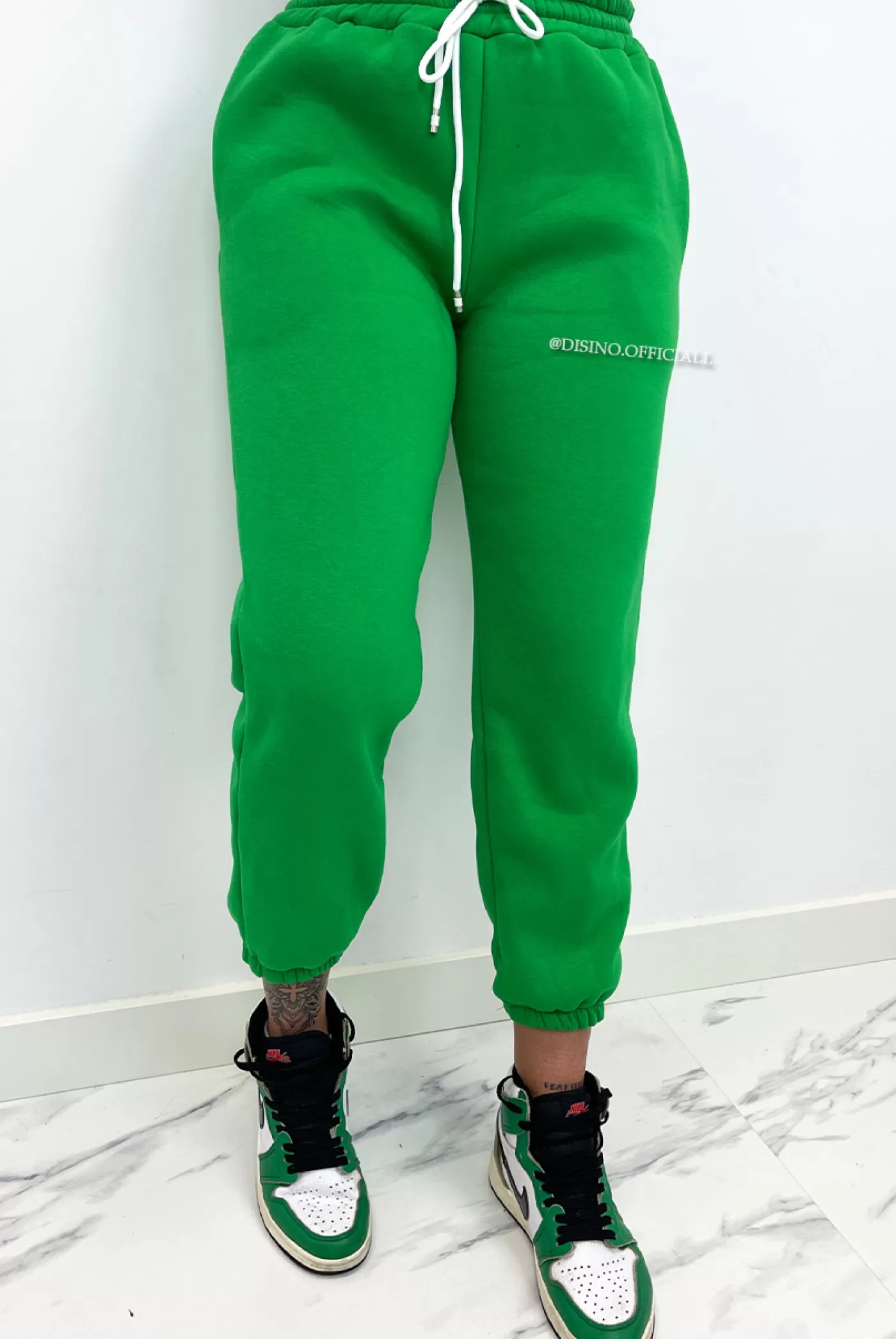 DISINO Green - 'Carlyn' - Premium Quality Jogger | Vrouw Trousers & Pants