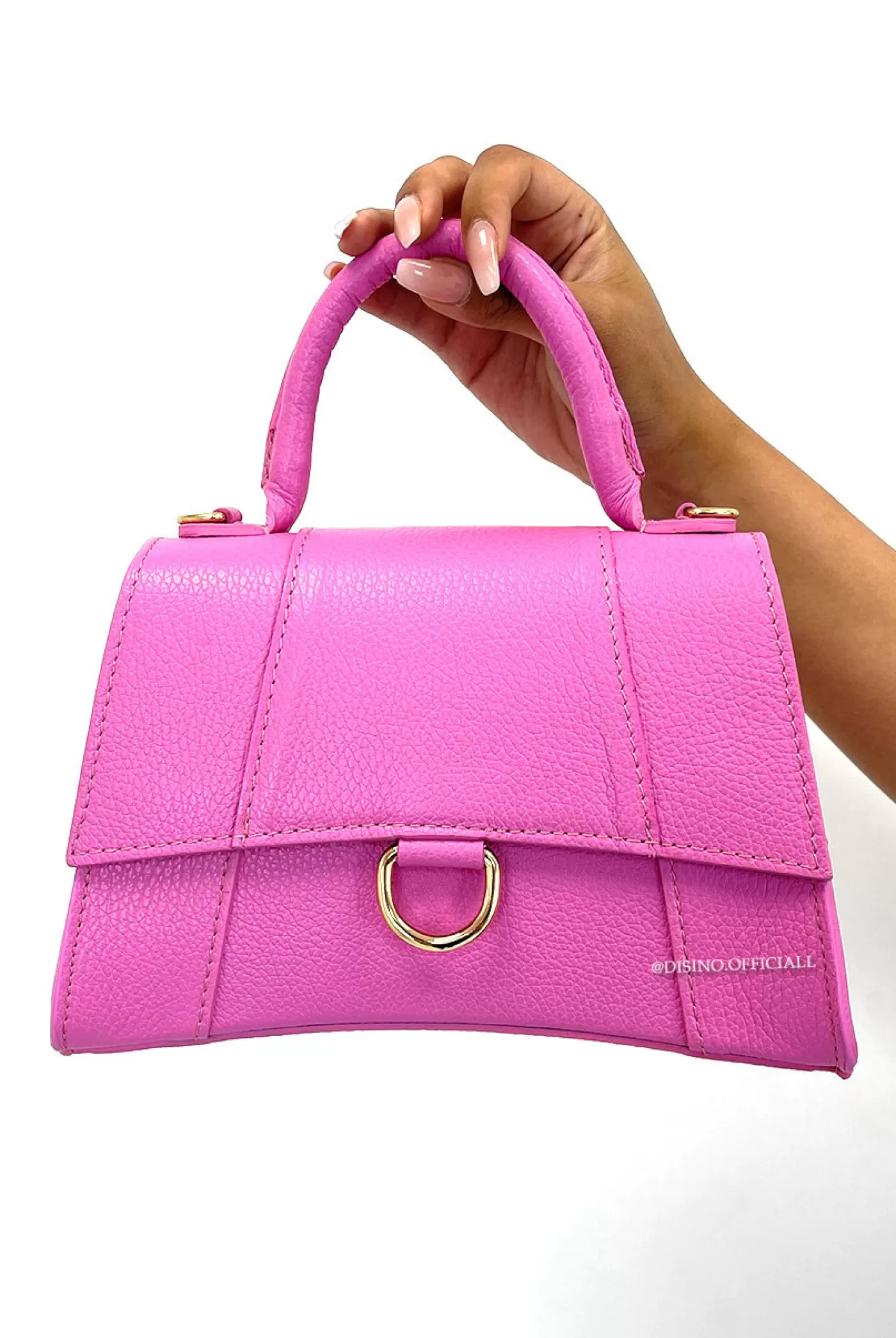 DISINO Pink - 'Toscane' - Real Leather Inspired Designer Bag | Vrouw Bags