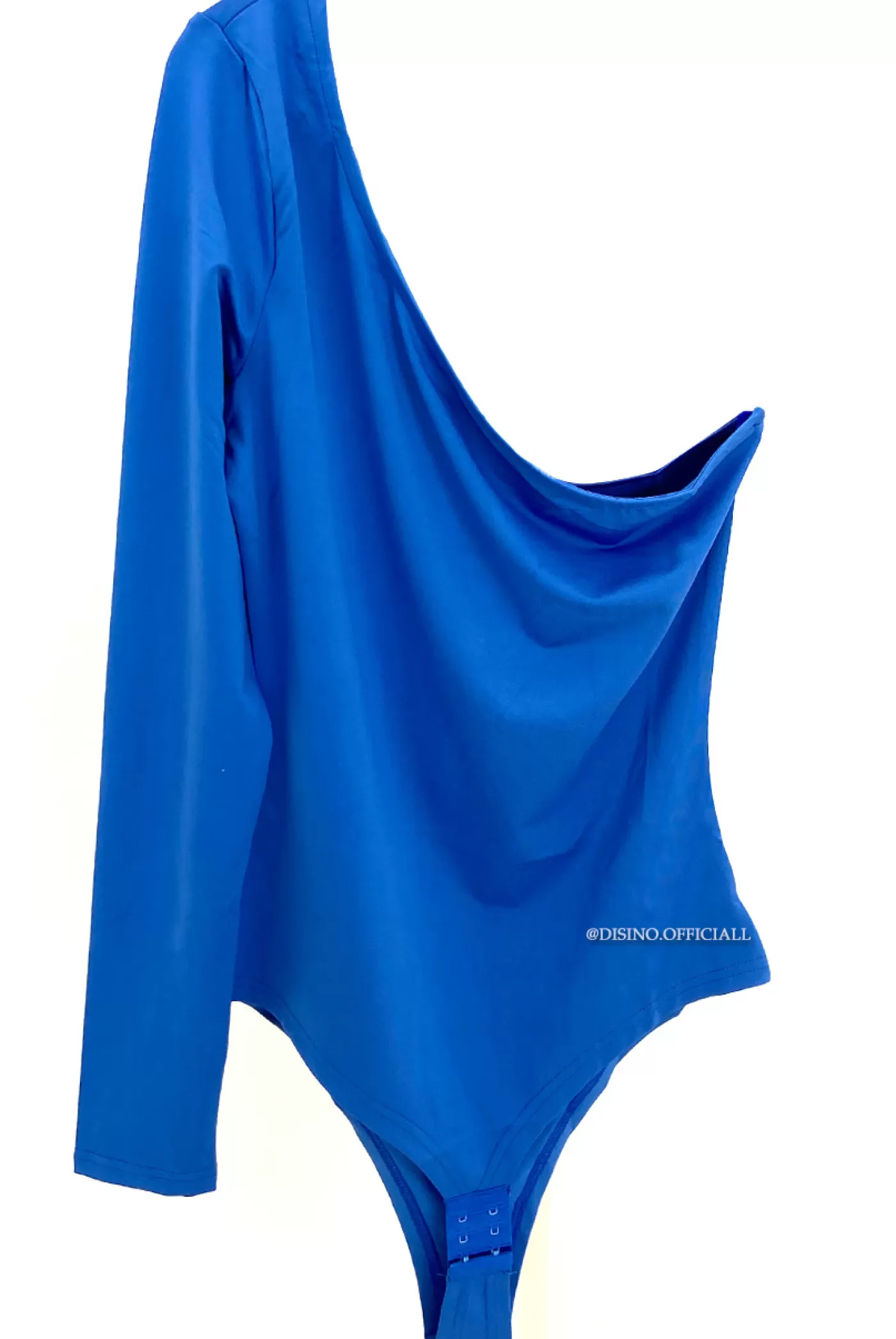 DISINO Royal Blue - 'Kriss' - One Arm Perfect Fit Bodysuit | Vrouw Bodysuits