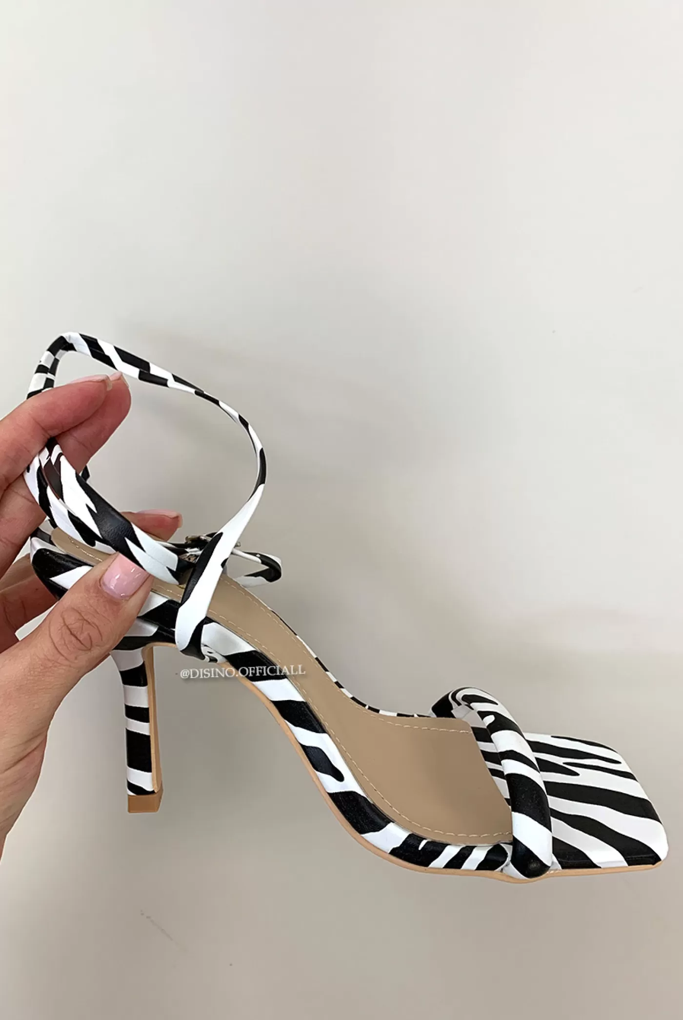 DISINO Zebra - 'Lina Heels' - Touwtjes Hakken Rope Heels | Vrouw Heels